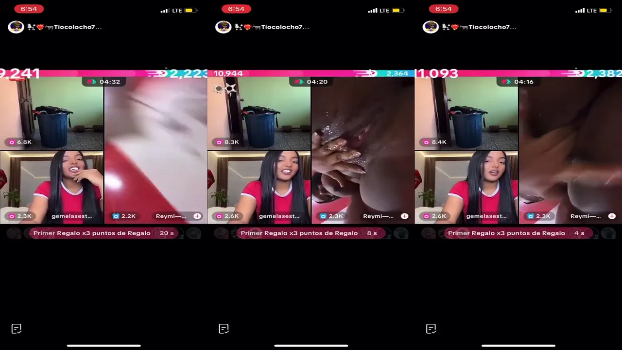 Tio colocho y Gemelas Estradas live en Tiktok