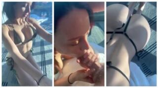 Veronica Perasso filtró video de tragada de semen de mamada matutina