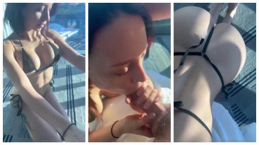 Veronica Perasso filtró video de tragada de semen de mamada matutina