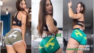 Vídeo filtrado del cameltoe brasileño de Giovanna Ivory
