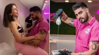 Viral video en local de Wafles